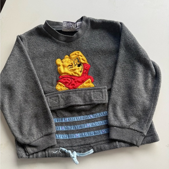 Disney Winnie the Pooh Gray Sweatshirt - Picture 4 of 5